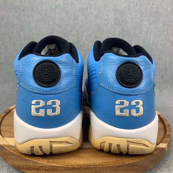 Nike Air Jordan 9 Low Retro Pantone Shoes Mens Size 13 Blue Sneakers UNC - Picture 5 of 10